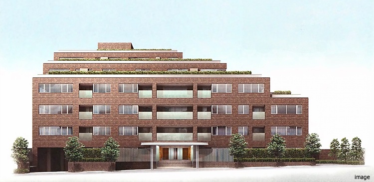 建物外観完成予想CG｜パークハウス赤坂新坂