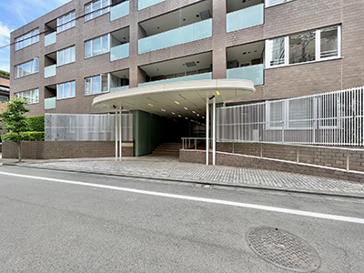 車寄せ｜パークハウス赤坂新坂