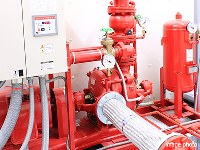泡消火設備イメージ｜パークハウス赤坂新坂